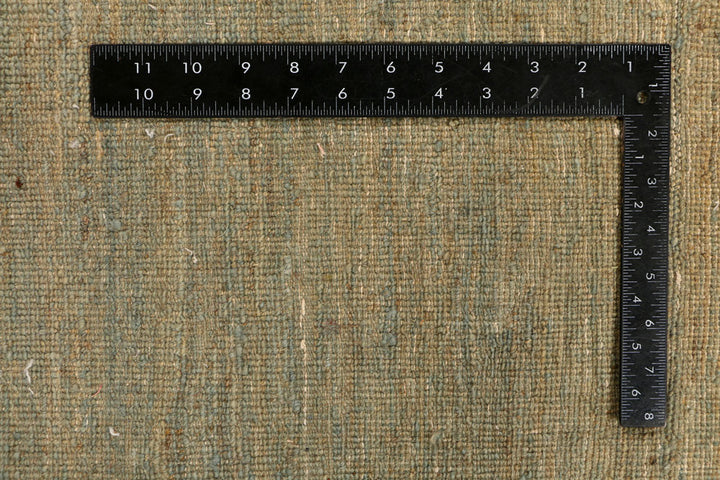 Dark Sea Green Gabbeh 6' 1 x 9' 1 - No. 34260 - ALRUG Rug Store