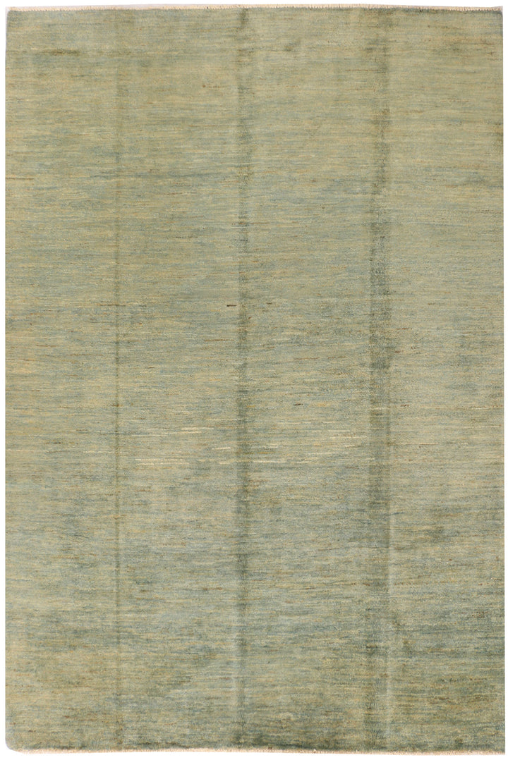 Dark Sea Green Gabbeh 6' 1 x 9' 1 - No. 34260 - ALRUG Rug Store