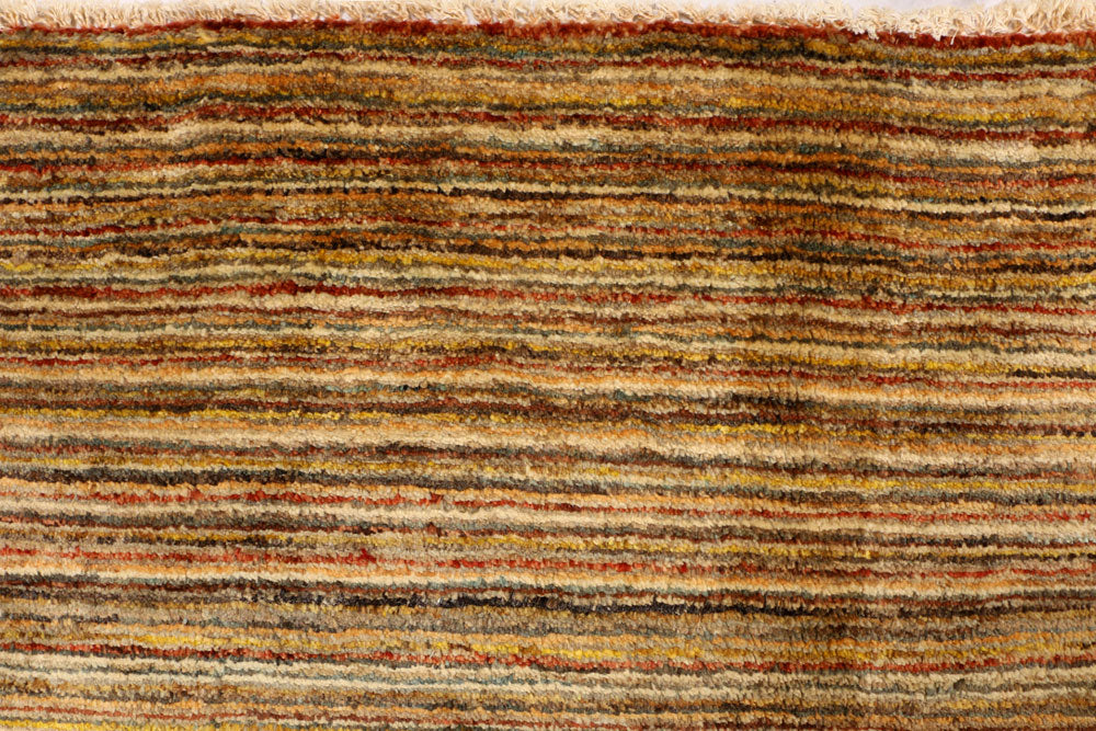 Saddle Brown Gabbeh 6' 5 x 10' - No. 34261 - ALRUG Rug Store