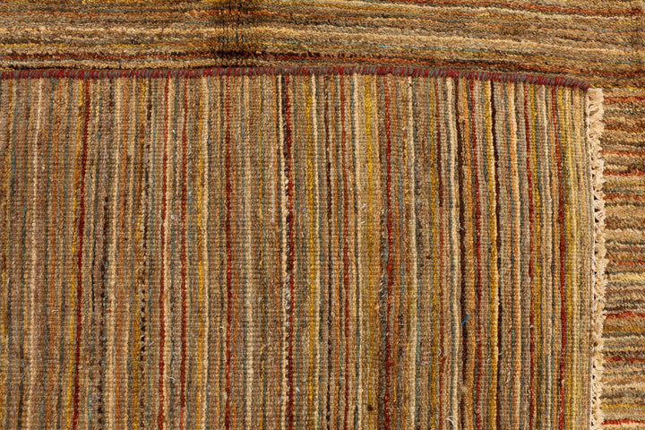 Saddle Brown Gabbeh 6' 5 x 10' - No. 34261 - ALRUG Rug Store