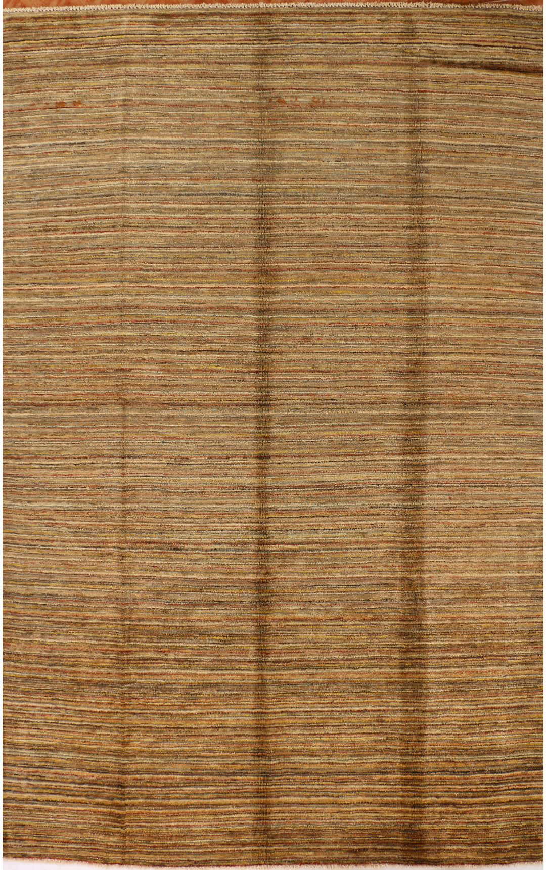 Saddle Brown Gabbeh 6' 5 x 10' - No. 34261 - ALRUG Rug Store