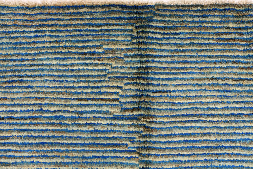 Steel Blue Gabbeh 6' 8 x 10' 4 - No. 34262 - ALRUG Rug Store