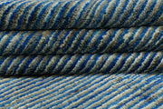 Steel Blue Gabbeh 6' 8 x 10' 4 - No. 34262 - ALRUG Rug Store