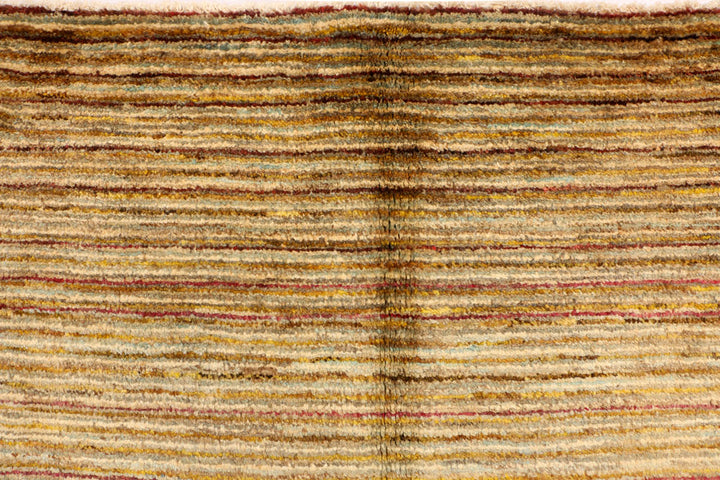 Saddle Brown Gabbeh 6' 4 x 9' 10 - No. 34264 - ALRUG Rug Store