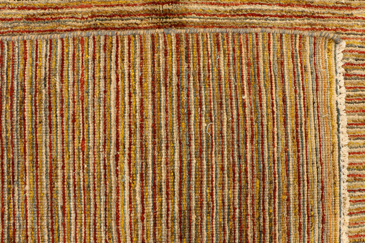 Saddle Brown Gabbeh 6' 4 x 9' 10 - No. 34264 - ALRUG Rug Store