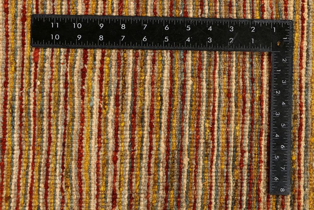 Saddle Brown Gabbeh 6' 4 x 9' 10 - No. 34264 - ALRUG Rug Store