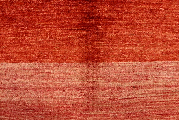 Orange Red Gabbeh 6' 6 x 9' 11 - No. 34267 - ALRUG Rug Store