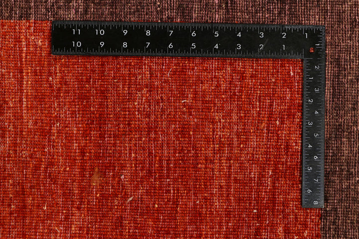 Orange Red Gabbeh 6' 6 x 9' 11 - No. 34267 - ALRUG Rug Store
