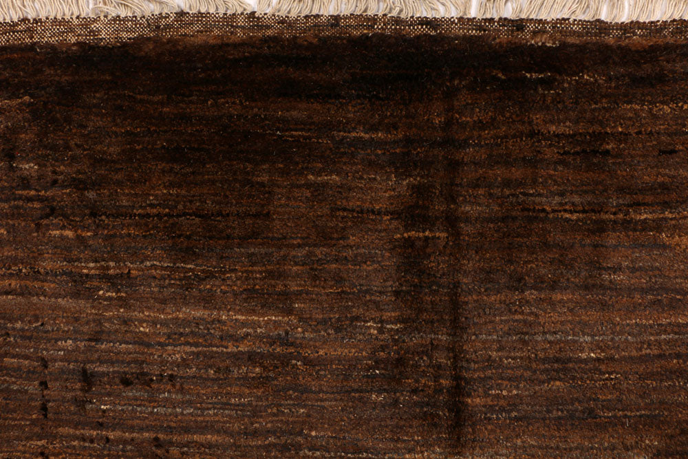 Saddle Brown Gabbeh 6' 6 x 10' 1 - No. 34269 - ALRUG Rug Store