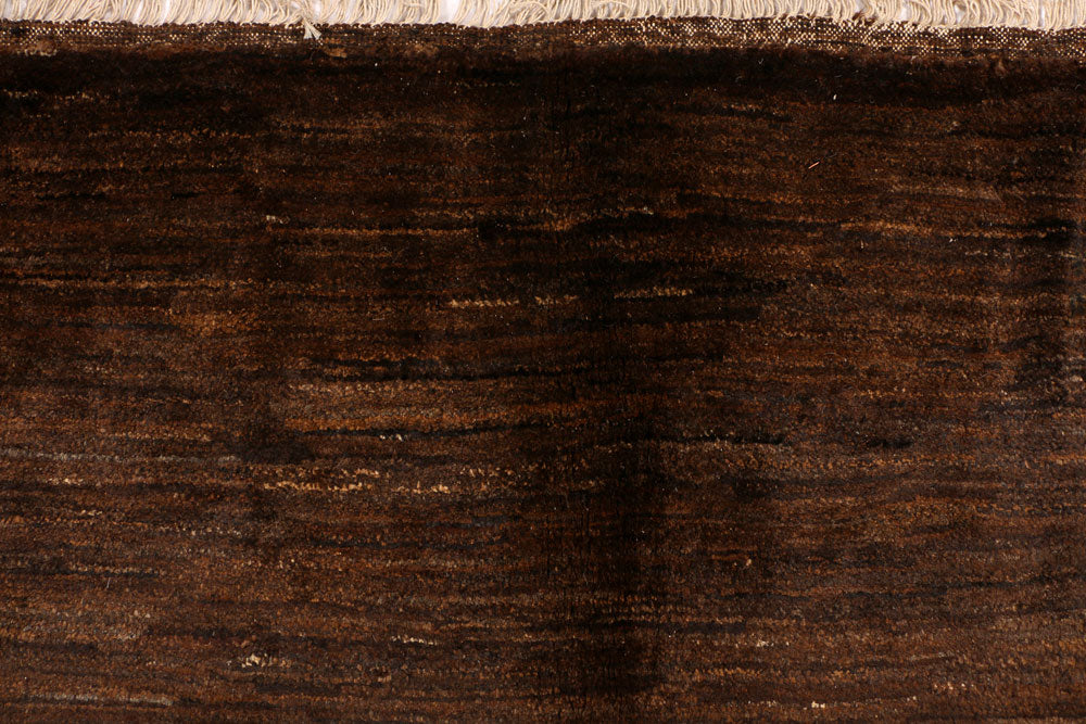 Saddle Brown Gabbeh 6' 6 x 10' 1 - No. 34269 - ALRUG Rug Store