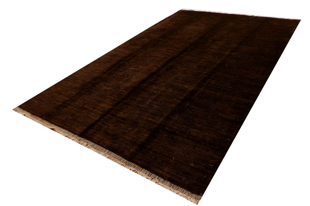 Saddle Brown Gabbeh 6' 6 x 10' 1 - No. 34269 - ALRUG Rug Store