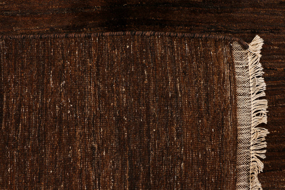 Saddle Brown Gabbeh 6' 6 x 10' 1 - No. 34269 - ALRUG Rug Store