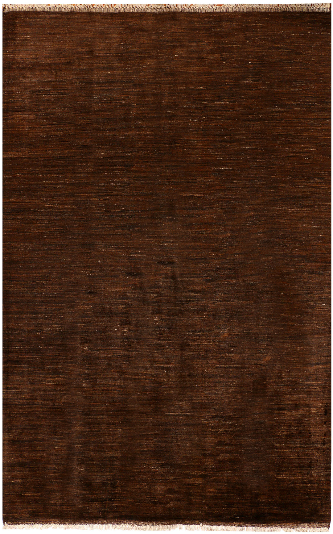 Saddle Brown Gabbeh 6' 6 x 10' 1 - No. 34269 - ALRUG Rug Store
