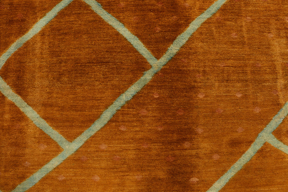 Chocolate Ikat 7' 3 x 10' 5 - No. 34270 - ALRUG Rug Store