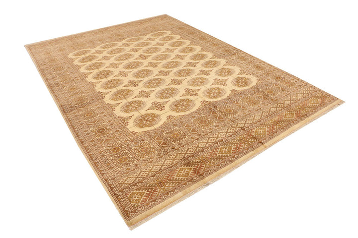 Navajo White Bokhara 6' 5 x 9' 2 - No. 34271 - ALRUG Rug Store