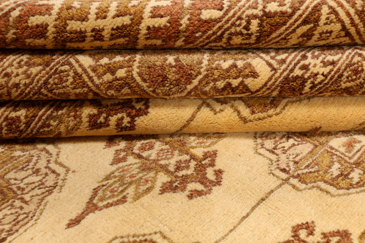 Navajo White Bokhara 6' 5 x 9' 2 - No. 34271 - ALRUG Rug Store