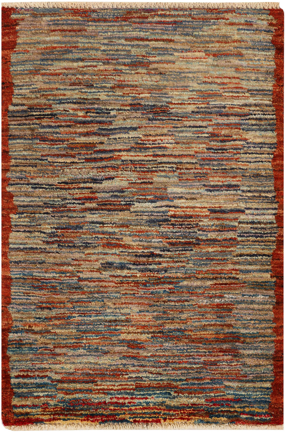 Multi Colored Gabbeh 2' 1 x 2' 11 - No. 34283 - ALRUG Rug Store