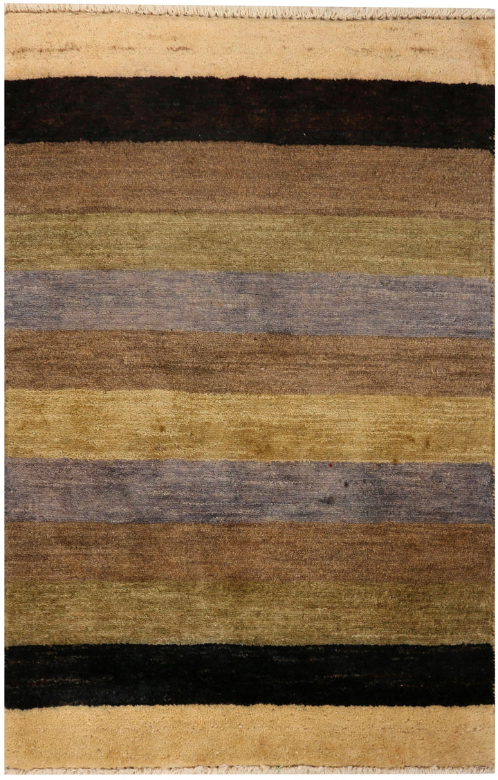 Multi Colored Gabbeh 2' x 3' 1 - No. 34288 - ALRUG Rug Store