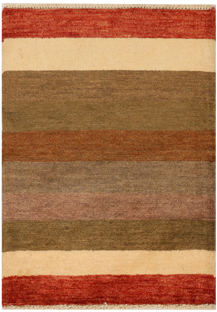 Multi Colored Gabbeh 2' 2 x 3' - No. 34290 - ALRUG Rug Store