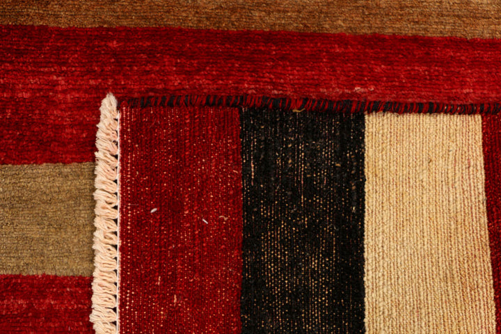 Multi Colored Gabbeh 2' 1 x 3' - No. 34291 - ALRUG Rug Store