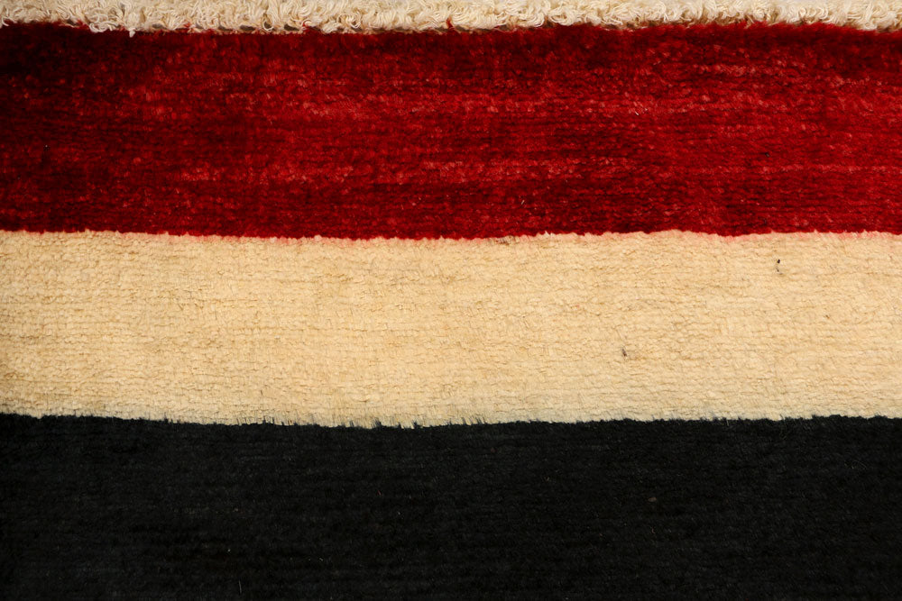 Multi Colored Gabbeh 2' 1 x 3' - No. 34292 - ALRUG Rug Store