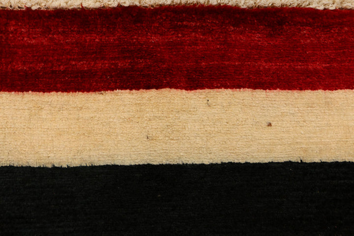 Multi Colored Gabbeh 2' 1 x 3' - No. 34292 - ALRUG Rug Store
