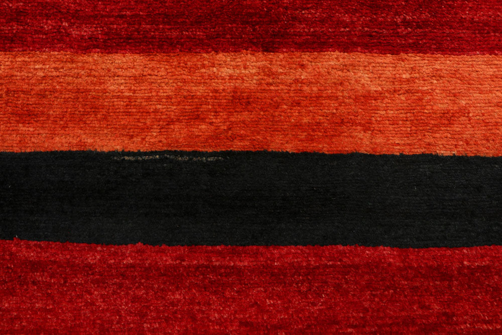 Multi Colored Gabbeh 2' 1 x 3' - No. 34292 - ALRUG Rug Store