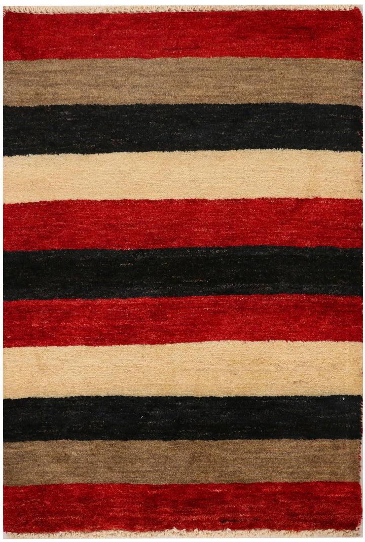 Gabbeh 2' 1 x 3' - No. 34302 - ALRUG Rug Store