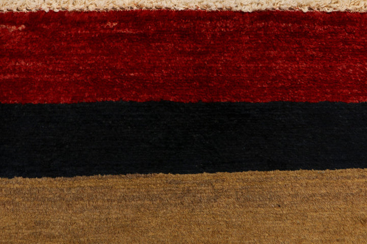 Multi Colored Gabbeh 2' 1 x 2' 11 - No. 34305 - ALRUG Rug Store