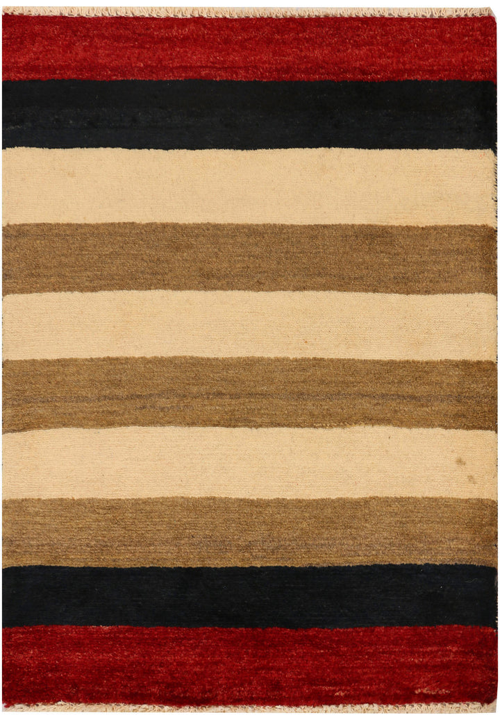 Multi Colored Gabbeh 2' 1 x 2' 11 - No. 34305 - ALRUG Rug Store