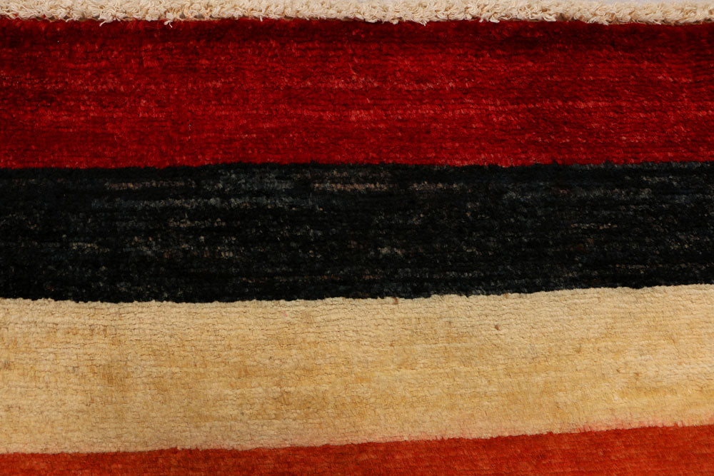 Multi Colored Gabbeh 2' 1 x 2' 11 - No. 34306 - ALRUG Rug Store