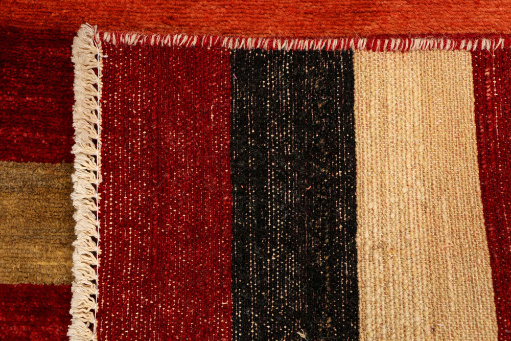 Multi Colored Gabbeh 2' 1 x 2' 11 - No. 34306 - ALRUG Rug Store