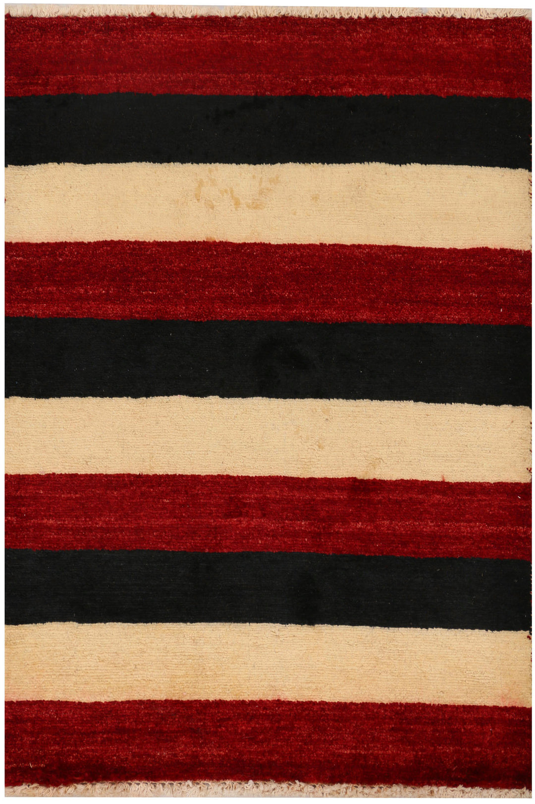 Multi Colored Gabbeh 2' 1 x 3' - No. 34309 - ALRUG Rug Store