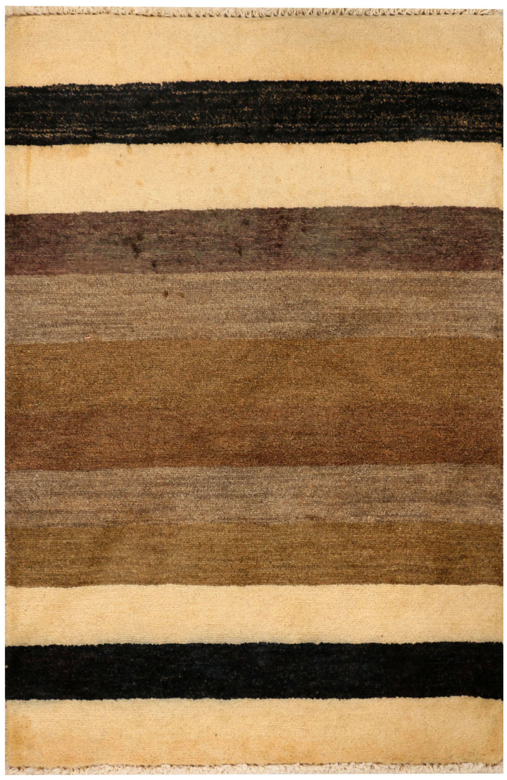 Multi Colored Gabbeh 2' x 3' 1 - No. 34312 - ALRUG Rug Store