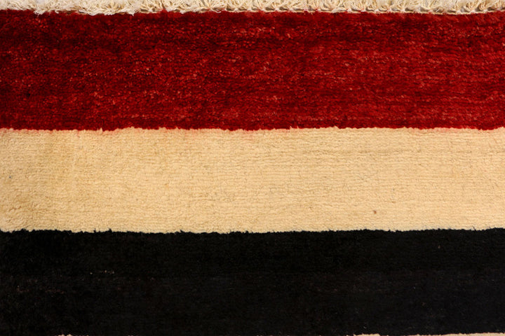 Multi Colored Gabbeh 2' 1 x 3' - No. 34325 - ALRUG Rug Store