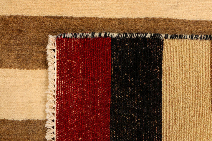 Multi Colored Gabbeh 2' 1 x 3' - No. 34325 - ALRUG Rug Store