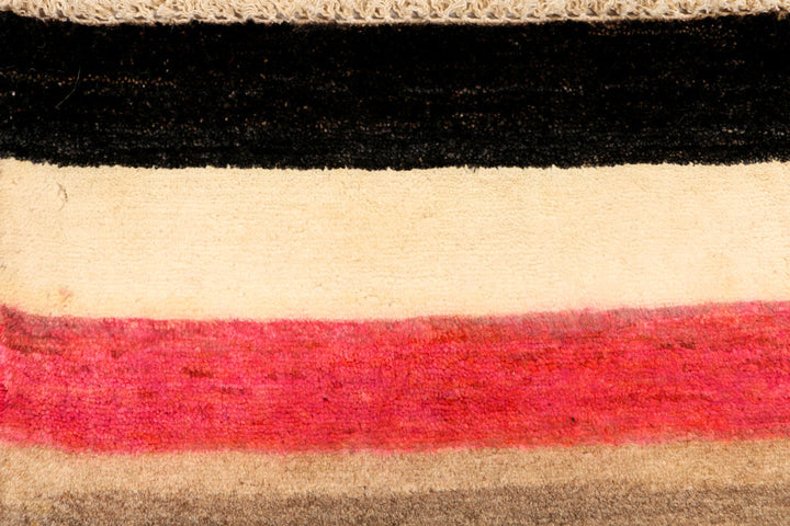 Multi Colored Gabbeh 2' 1 x 3' - No. 34335 - ALRUG Rug Store