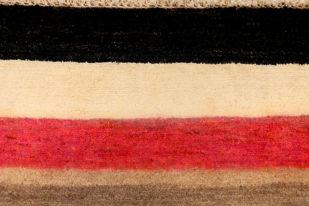 Multi Colored Gabbeh 2' 1 x 3' - No. 34335 - ALRUG Rug Store