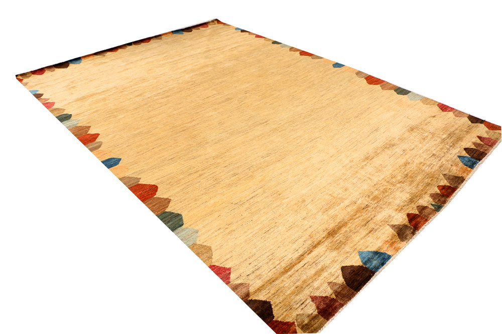 Navajo White Gabbeh 8' x 11' 1 - No. 34345 - ALRUG Rug Store