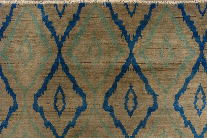 Ikat 8' 10 x 11' 10 - No. 34382 - ALRUG Rug Store