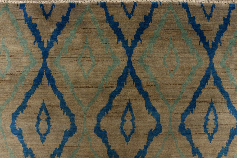 Ikat 8' 10 x 11' 10 - No. 34382 - ALRUG Rug Store