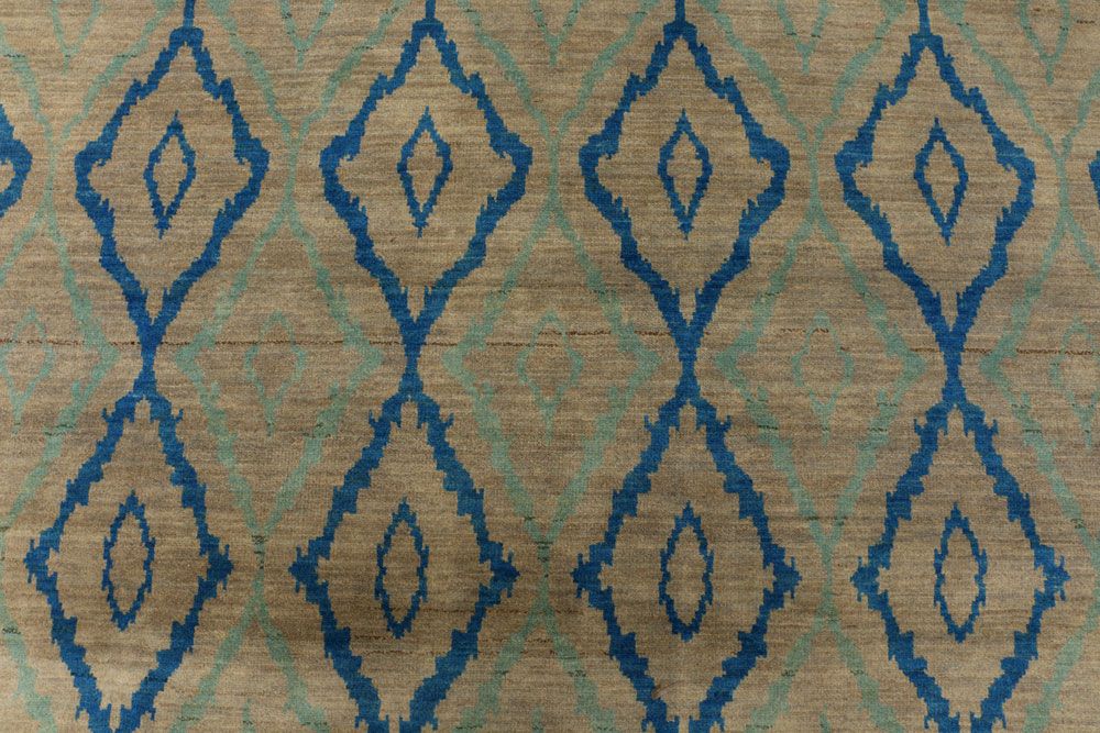 Ikat 8' 10 x 11' 10 - No. 34382 - ALRUG Rug Store