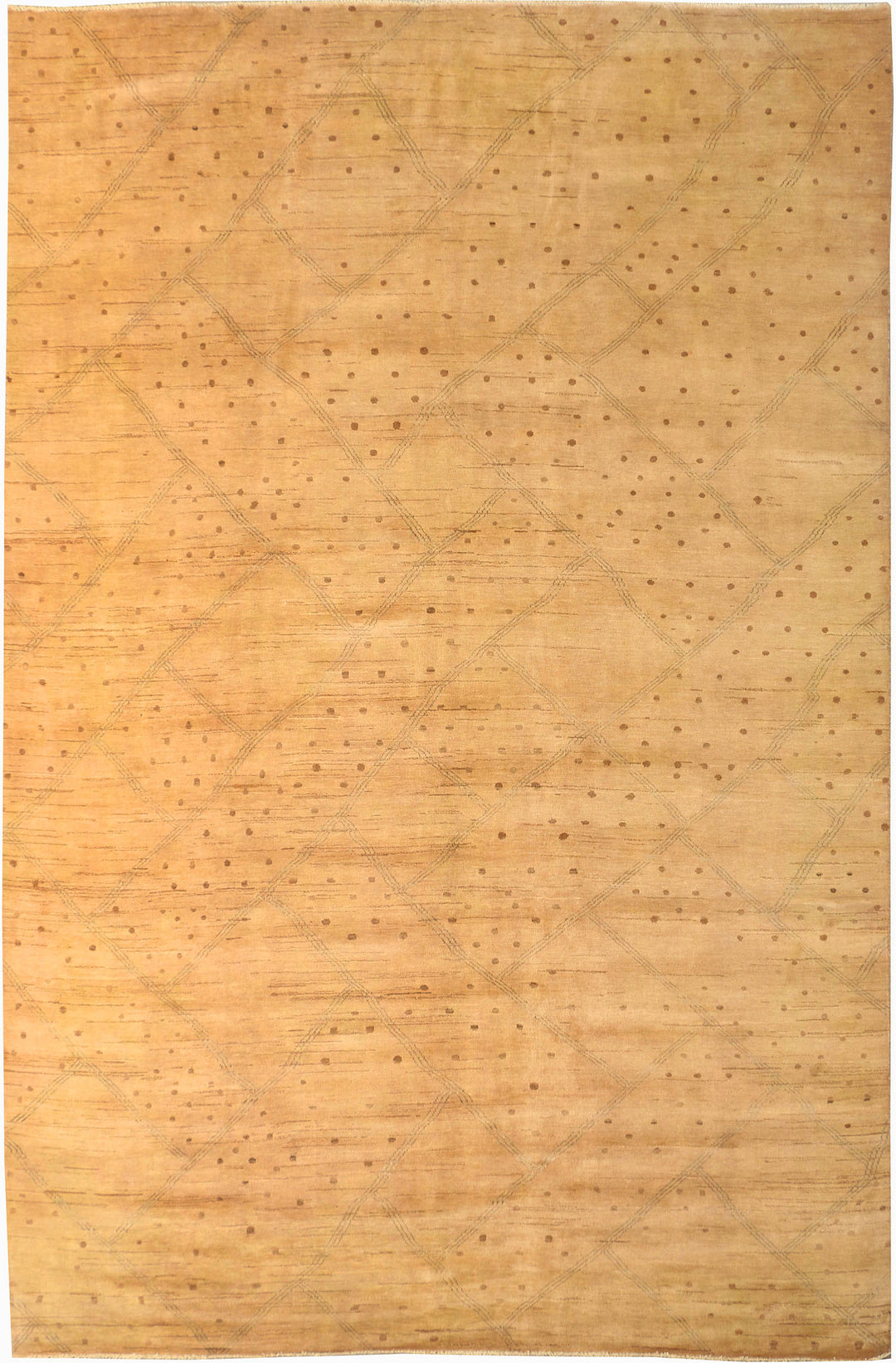 Navajo White Gabbeh 9' 11 x 13' 9 - No. 34386 - ALRUG Rug Store