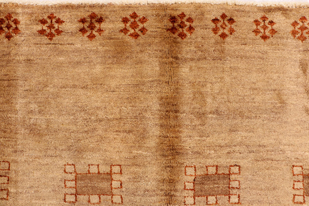Burlywood Gabbeh 5' 7 x 7' 4 - No. 34388 - ALRUG Rug Store
