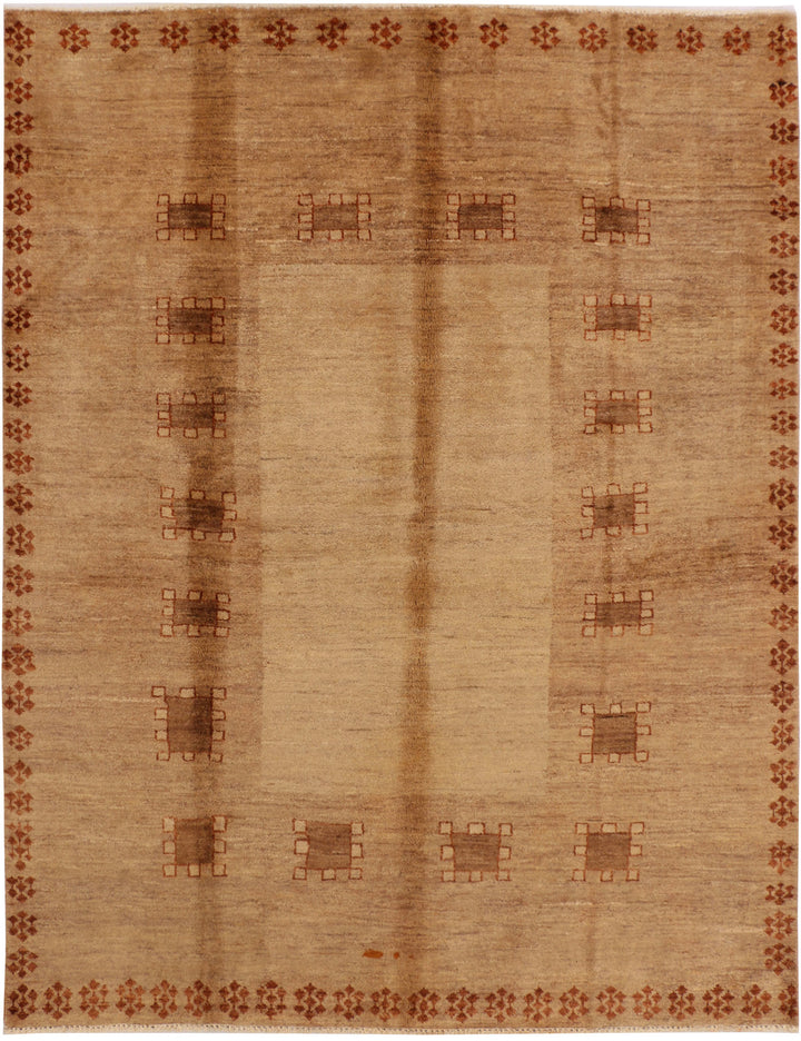 Burlywood Gabbeh 5' 7 x 7' 4 - No. 34388 - ALRUG Rug Store