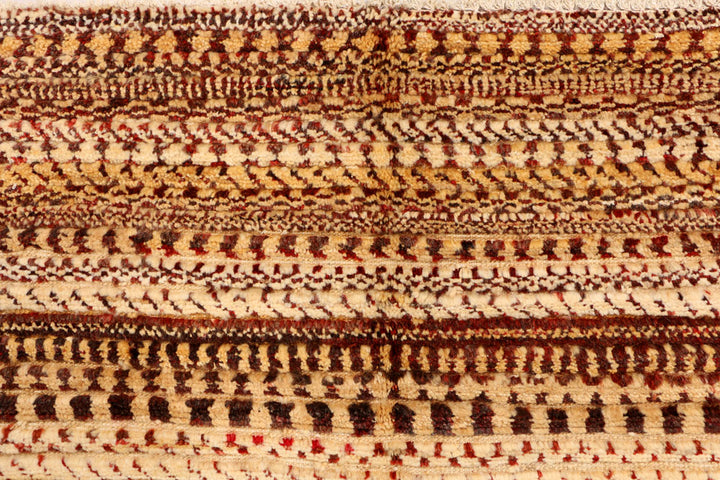 Burlywood Gabbeh 5' 1 x 6' 11 - No. 34389 - ALRUG Rug Store