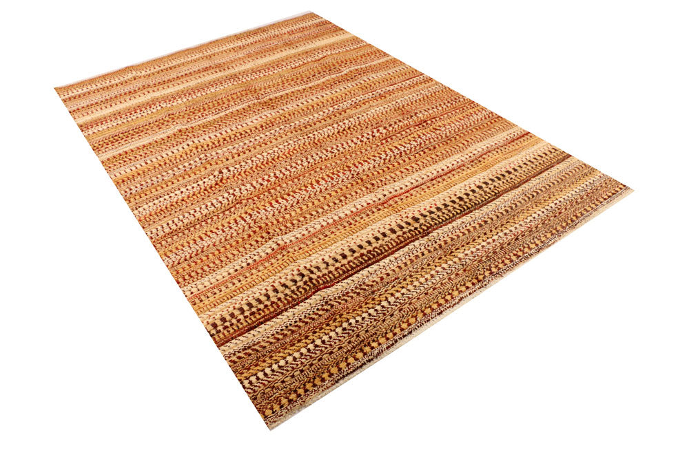 Burlywood Gabbeh 5' 1 x 6' 11 - No. 34389 - ALRUG Rug Store