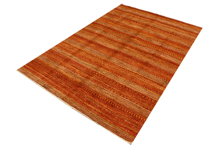 Sienna Gabbeh 6' x 8' 9 - No. 34397 - ALRUG Rug Store