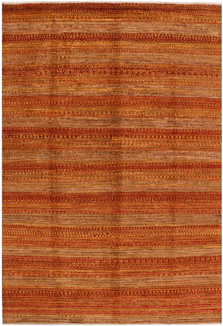 Sienna Gabbeh 6' x 8' 9 - No. 34397 - ALRUG Rug Store