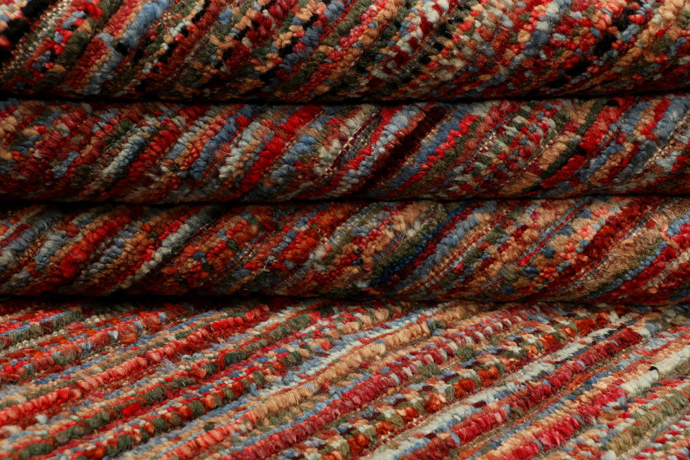 Multi Colored Gabbeh 5' 6 x 8' 6 - No. 34398 - ALRUG Rug Store